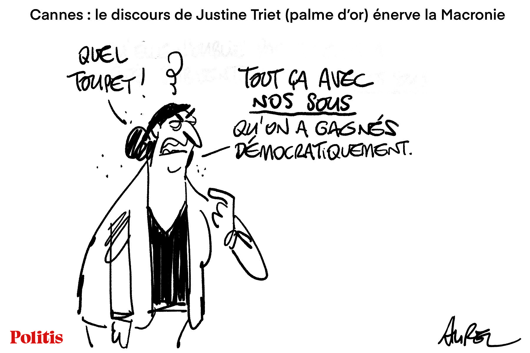 Le Dessin DAurel La Droite Espagnole S Allie Aux Franquistes Et