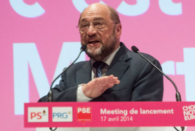 A Paris, Martin Schulz (PSE) a fait son « discours du Bourget »