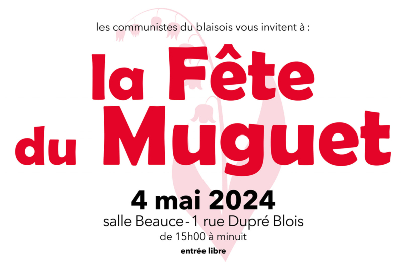 4 mai : Politis à la fête du Muguet à Blois