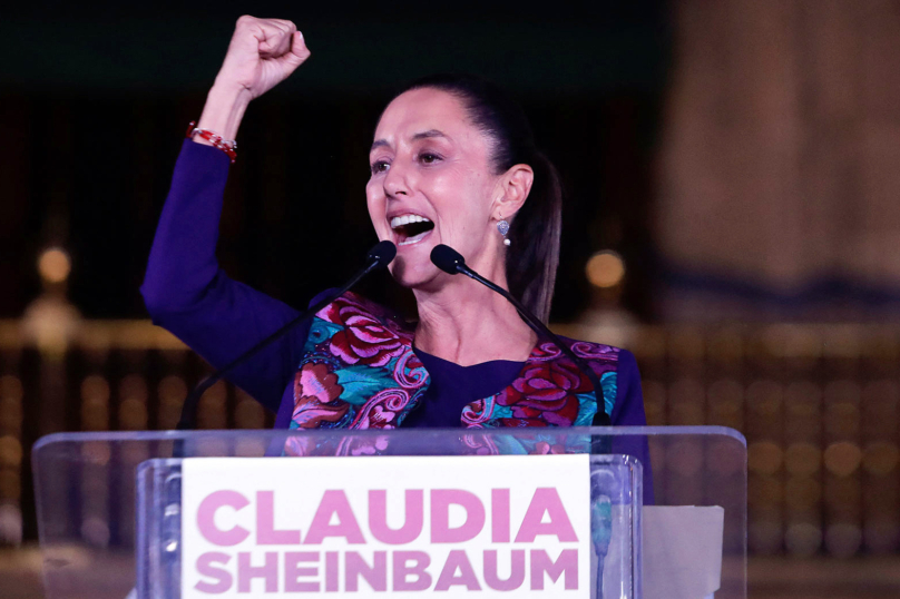 Au Mexique, victoire de Claudia Sheinbaum, femme de gauche