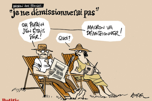 Le dessin d’Aurel : Macron démission et Hollande-Mélenchon