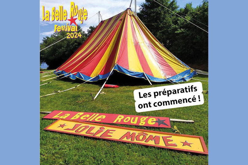 25-28 juillet : Politis présent au Festival la Belle Rouge  