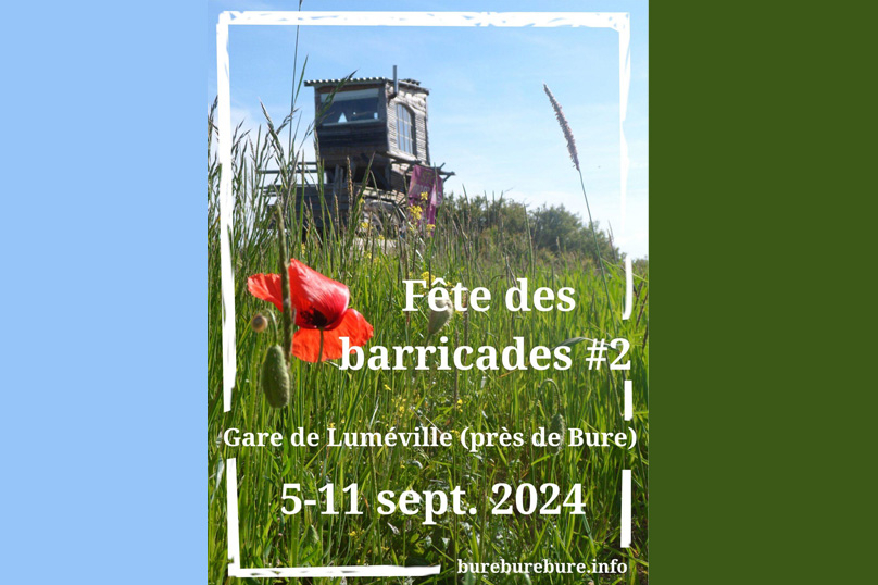 5-11 septembre : contre Cigéo, la Fête des barricades à Luméville