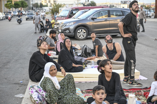 Liban : les yeux aux ciels et le bruit des bombes