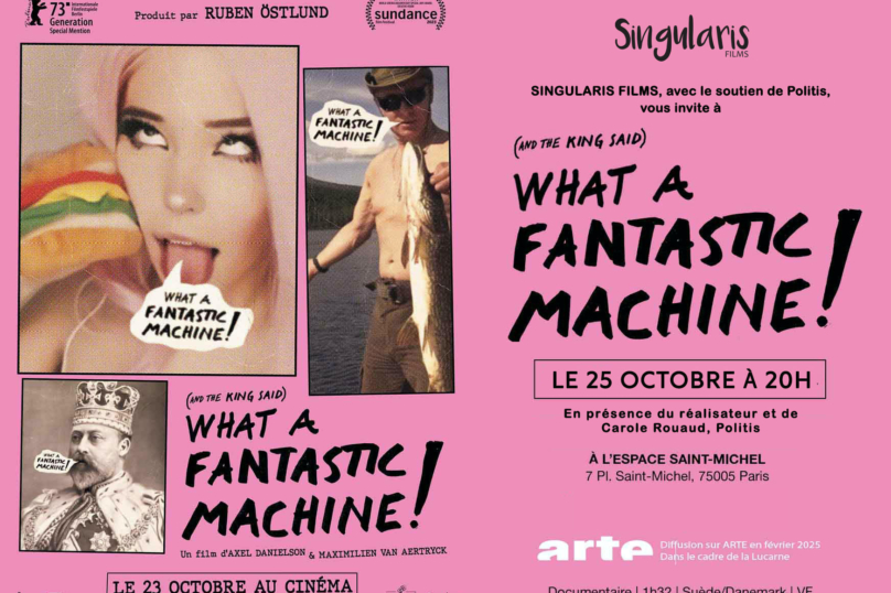 25 octobre : Politis à la projection-débat de « What a fantastic machine »