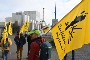 La Confédération paysanne, au four et au moulin