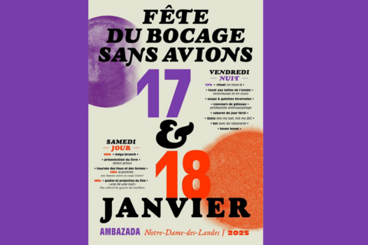 17-18 janvier : « Fête du bocage sans avions », à Notre-Dame-des-Landes