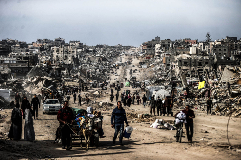 Gaza, le retour dans les ruines