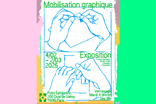 1er mars : Politis présent à « Mobilisation graphique » au Point éphémère