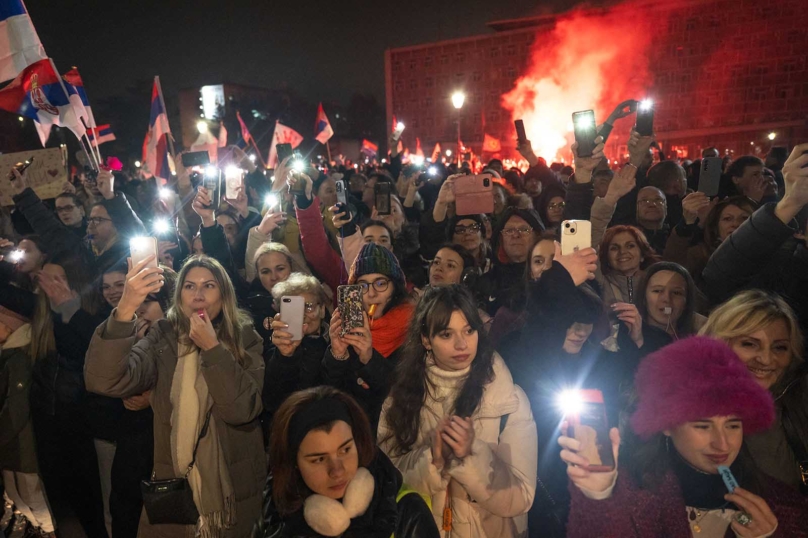 La Serbie réveillée par sa jeunesse